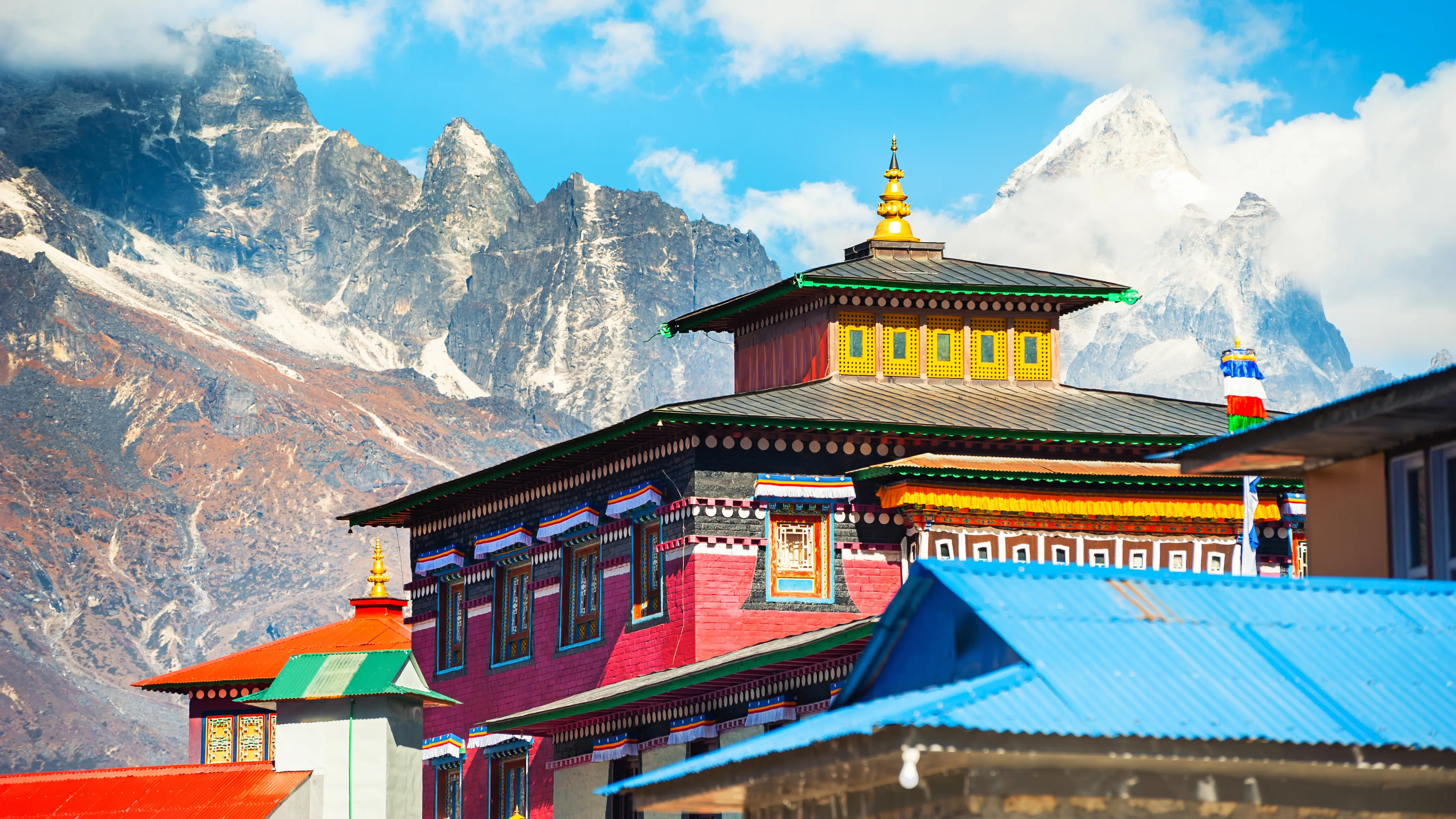 Plane in the sky image